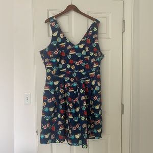 Modcloth Ixia Teacup Aline Dress